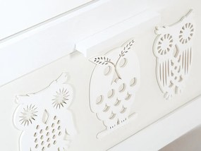 Κρεβατάκι μωρού Elgin 100, 60x120, 94cm, Τάβλες για Κρεβάτι, Δεν ρυθμίζεται, Ρυθμιζόμενο ύψος ύπνου, Άσπρο, Ξύλο: Πεύκο | Epipla1.gr