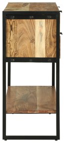 vidaXL Κονσόλα 90x35x80 εκ. Συμπαγές Ξύλο Ακακίας