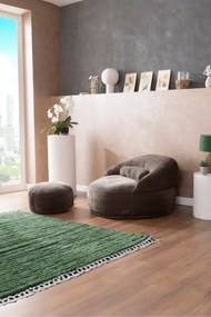 Stewehome Πουφ κάθισμα χωρίς πόδια μοντέρνου στιλ 110x110x110 cm
