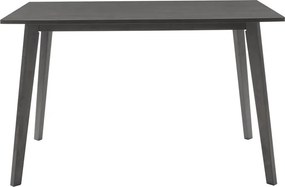 Tραπεζαρία Benson - Orlean pakoworld σετ 5τμχ rustic grey-ύφασμα γκρι 120x75x75εκ