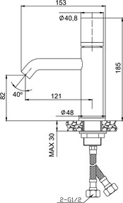 Karag Joan 24601 Brass - Μπαταρία Nιπτήρα