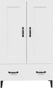 vidaXL Ντουλάπι Λευκό 70 x 31 x 115 εκ. από Επεξεργασμένο Ξύλο