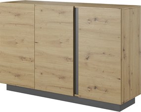 Lh-homefurniture Μπουφές 36146-ARC-21 Artisan+Γραφίτης 138,2x90,5x40cm 36146-ARC-21