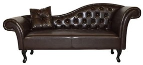 ΑΝΑΚΛΙΝΔΡΟ T.CHESTERFIELD NIOVI HM3008.01PU ΣΚ.ΚΑΦΕ ΔΕΞΙ ΜΠΡΑΤΣΟ 189x61x84Yεκ. - HM3008.01