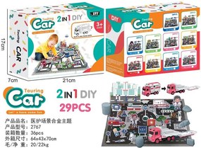 Σετ αυτοκινητόδρομος με αξεσουάρ - 2767 - 579642