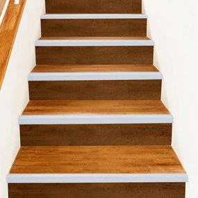 vidaXL Προστατευτικά ακμών σκάλας 30 pcs Ασημί 67 x 3 x 2 εκ.