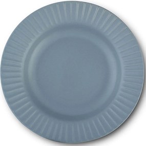 Πιάτο Βαθύ Penelope 10-017-003 Φ20x3,6cm Blue Nava Πηλός