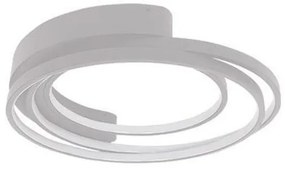 Eurolamp Πλαφονιέρα LED 30W 45xH12.5cm 3CCT 3000K-4000K-6000K Λευκή 144-51014