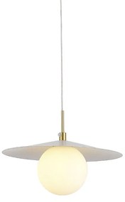 Φωτιστικό Οροφής Μονόφωτο Aca Globie SUH12WH White