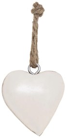 Στολίδι Χριστουγεννιάτικο (6εκ.) A-S Heart White 162940N