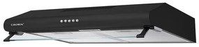 Crown HC 602 BK Ελεύθερος Απορροφητήρας 60cm Μαύρος