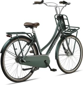Retro 28 Inch 53 cm Women 3SP Roller brakes Forest green
