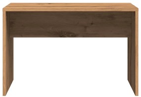 vidaXL Σκαμπό Μπουντουάρ Δρυς τεχνίτης 70 x 35 x 45 εκ. Επεξ. Ξύλο