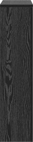 vidaXL Καπάκι Καλοριφέρ Μαύρη Δρυς 78 x 20 x 82 cm Επεξεργασμένο Ξύλο