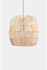 Κρεμαστό Φωτιστικό Οροφής 1xE27 Ρατάν Φ78cm Nama 5 AY Illuminate-415.101.03/P-Μπεζ 415.101.03/P