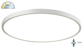 Πλαφονιέρα Οροφής Στρογ LED 3CCT 45W Φ60 ΦOS_ME-05-00452-1-Λευκό 05-00452-1