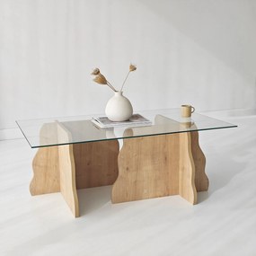 Coffee Table Canyon - Sapphire Oak, Transparent Sapphire Oak
Transparent