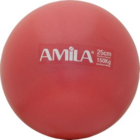 Amila Μπάλα Pilates 25cm, Κόκκινη, σε κουτί (48401)