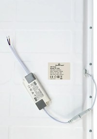 POWERTECH LED panel ψευδοροφής PT-1533, 40W, 59.5x59.5cm, τετράγωνο, 4000K, 4000lm, λευκό