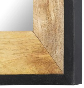 vidaXL Καθρέφτης 80 x 50 εκ. από Μασίφ Ξύλο Μάνγκο