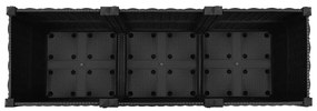 vidaXL Ζαρντινιέρα 120 x 40 x 38 εκ. από Πολυπροπυλένιο