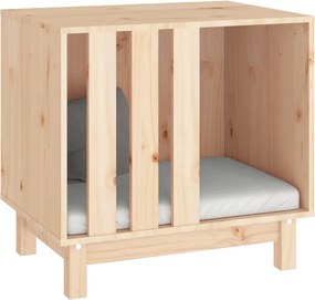 vidaXL Σπίτι Σκύλου Φυσικό 60 x 45 x 57 εκ