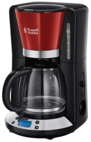 Καφετιέρα Russell Hobbs Victory 24031-56, 1100W, 1,25 l, Technology Whirltech, Timer, Red / black