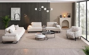 Σαλόνι Καναπές 3+3+1 με Μοντέρνο Σχέδιο και Άνεση 236x65x80 cm