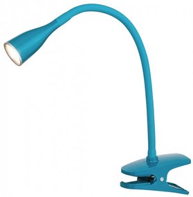 Rabalux Jeff Φωτιστικό Γραφείου Μανταλάκι Π13xY35cm Μπλε 4195