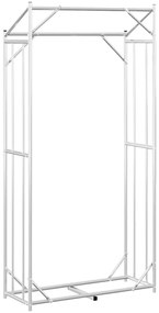 vidaxL Ράφι για καυσόξυλα με κάλυμμα βροχής 100x40x200 εκ.