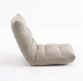 Πολυθρόνα Πουφ (56x105x16) Spitishop Lazy Taupe