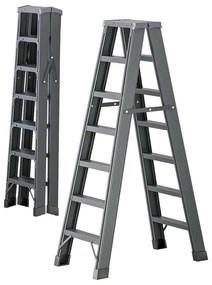 Πτυσσόμενη σκάλα αλουμινίου - 342-7 - 611141-611141