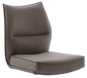 Bali Καρεκλα Relax Μαύρη + Υποπόδιο 83x86x102 cm