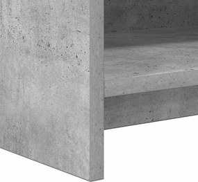 vidaXL Ντουλάπι TV 100 x 33 x 47 εκ Γκρι Σκυροδέματος