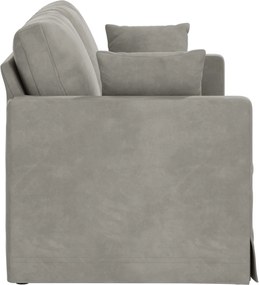 vidaXL Καναπές Ανοιχτό γκρι