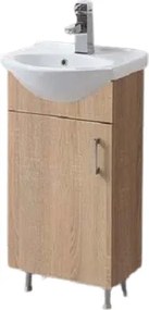 Mabo Economy 45 MDF Base - Βάση Επίπλου Με Νιπτήρα (45x50) - MDF Laminate 307