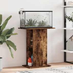 vidaXL Βάση Ενυδρείου Καπνιστή Δρυς 60,5x36x72,5 εκ Επεξεργασμένο Ξύλο