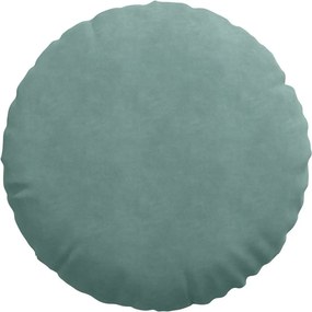 vidaXL Μαξιλάρια καθισμάτων 2 pcs Θαλασσί Ø60 x 21 εκ Βελούδο