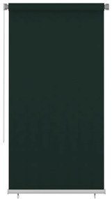 vidaXL Στόρι Σκίασης Ρόλερ Εξωτερ. Χώρου Σκ. Πράσινο 120 x 230 εκ HDPE