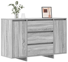 vidaXL Μπουφές Γκρι Σονομά 120x41x75 εκ Επεξεργασμένο Ξύλο
