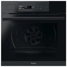 Haier HWO60SM6S5BH Εντιχοιζόμενος Φούρνος 70lt, A+ (Π59.5xB59.5xY56.8) Μαύρος