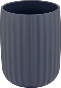Ποτηροθήκη Μπάνιου (Φ7.5x10) Wenko Agropoli Dark Blue 25158100