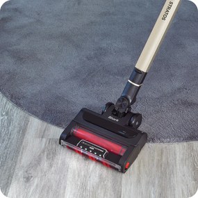 Σκούπα όρθια Shark Stratos True Pet Flexology IZ400EUT, 309W, 0.7L, 60 λεπτά αυτονομία, Clean Sense IQ, Pet Pro, LED, Powerfins, Dark Grey/Champagne