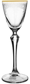 Ποτήρι Κολωνάτο Λικέρ Elisabeth CLX08890023 70ml Clear Από Κρύσταλλο Βοημίας Crystal