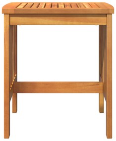 vidaXL Κηπουρική Πλευρικό Τραπέζι Καφέ 45x45x50 εκ. Μασίφ ξύλο ακακίας