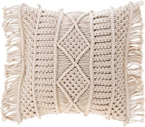 Διακοσμητικό Μαξιλάρι (40x40) L-C Macralina Macrame 1609955