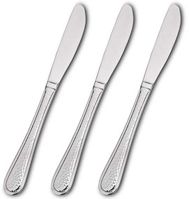 Μαχαίρια Φαγητού Siren (Σετ 3Τμχ) 29cm Inox Nava Stainless Steel
