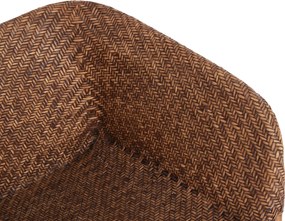 ΠΟΛΥΘΡΟΝΑ ΕΣΩΤ.ΧΩΡΩΝ TUCKET HM9958.02 ΦΥΣΙΚΟ RATTAN-ΚΑΡΥΔΙ ΧΡΩΜΑ 63x60x77Υεκ