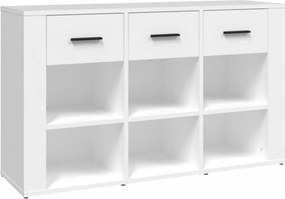 vidaXL Μπουφές Λευκό 100 x 30 x 59,5 εκ. από Επεξεργασμένο Ξύλο