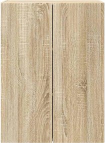 vidaXL Ντουλάπι Τηλεόρασης Τοίχου 59,5 x 31 x 80 εκ Δρύς Sonoma